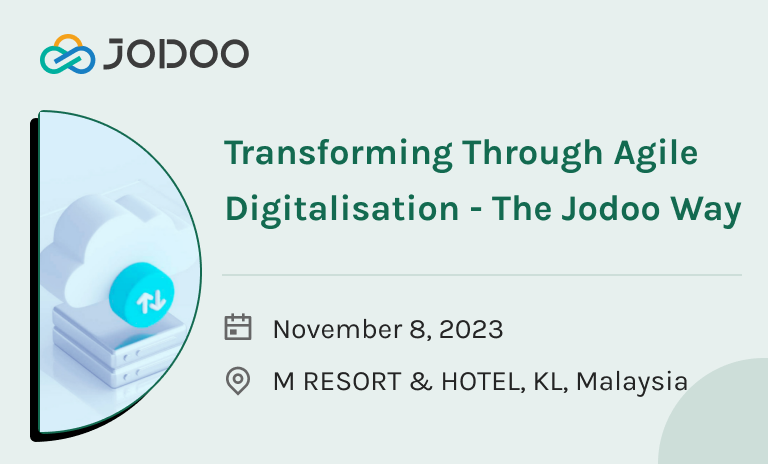 transform through agile digilization- the Jodoo way