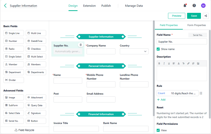 Jodoo Form Builder