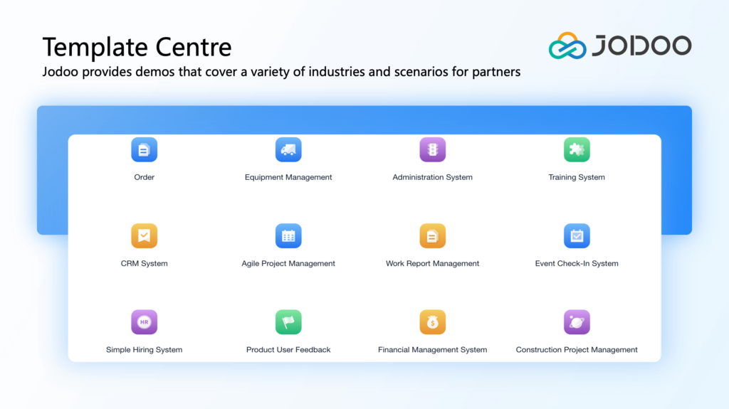 Jodoo Template Centre